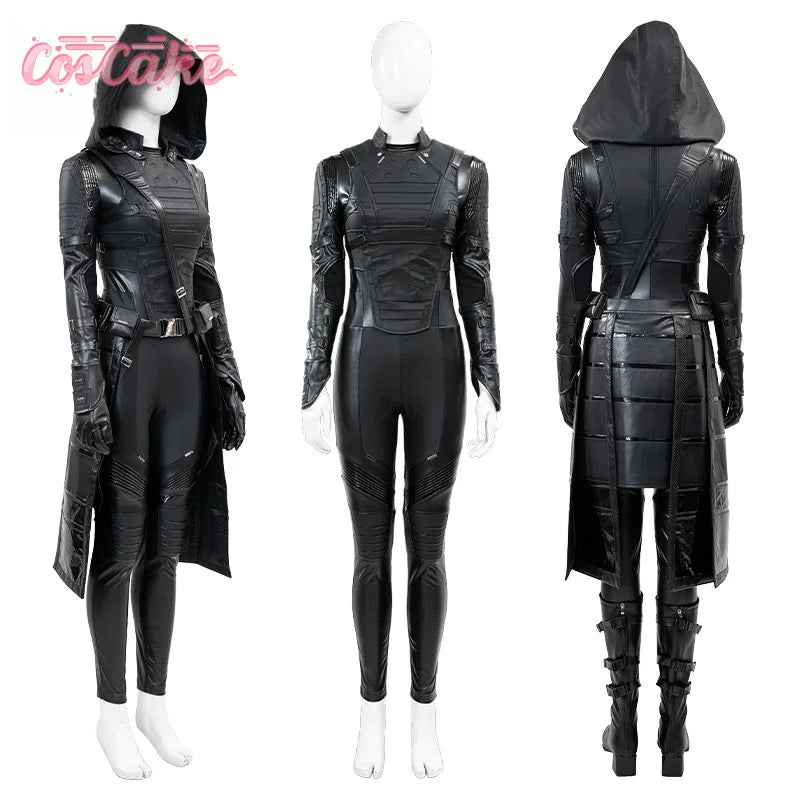Thunderbolts Ghost Cosplay Costume Uniform Halloween Carnival Party Christmas Play Role Clothes Clothing for Women