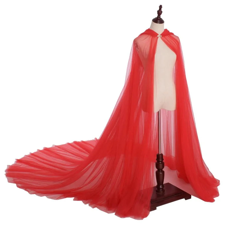 Bridal Cloak Adult Horror Vampire Princess Dress Witch Cosplay Costumes Elf Tale Shawl Halloween Party