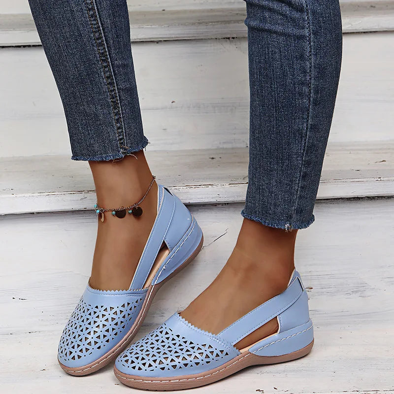 Women Hollowed Out Wedge Women's Shoes with Platform Casual Hiking Women Shoes Beach Sandal Sandalias De Mujer