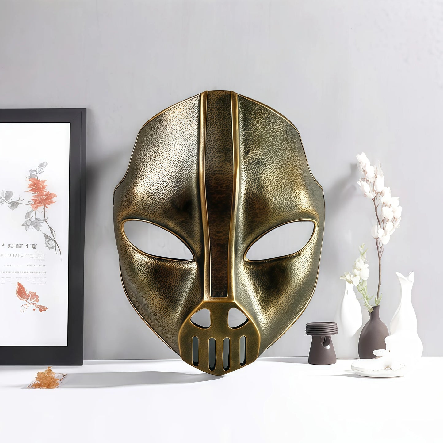 Handmade Resin Craft Masks. Halloween