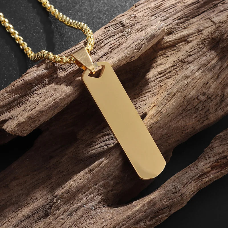 UILZ Personalized Domineering Triangle Spearhead Men's Couple Alloy Retro Hip-hop Arrow Necklace Pendant Jewelry
