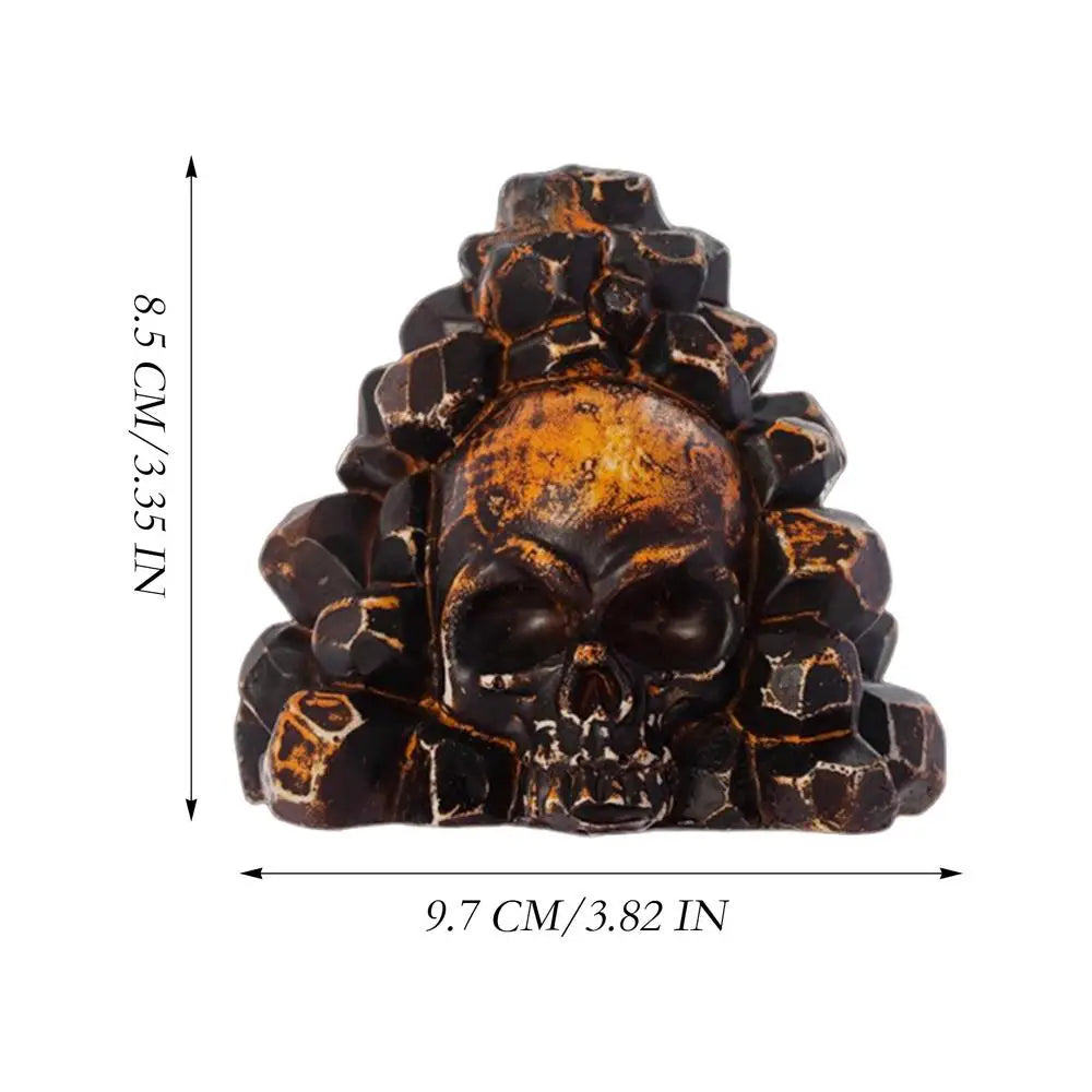 Authentic Aztec Whistle Loud Spookys Aztec Scary Death Whistle Realistic Human Screaming Aztec Ghost War Whistle Skull Head Toy