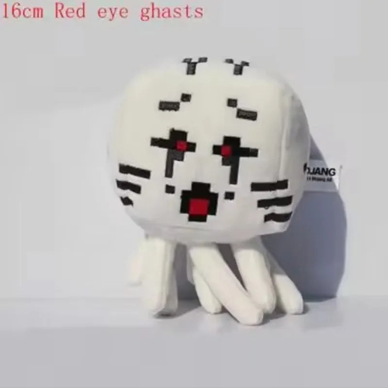 16cm MC Ghast Plush Stuffed Toys Game MC Ghost Plush Toy Doll Brinquedos for Children Kids Gifts