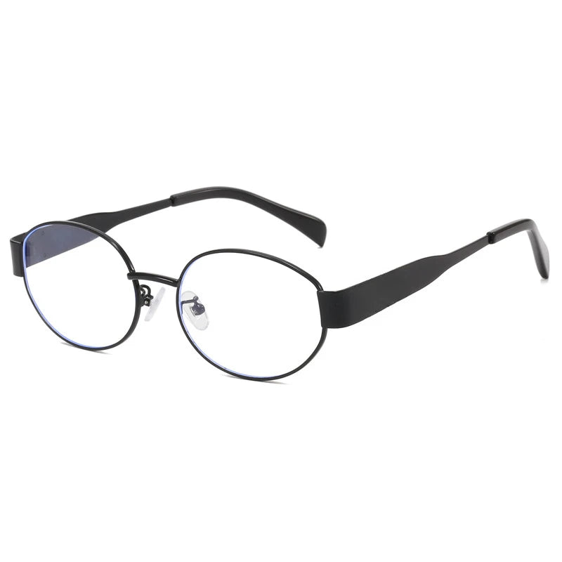 Steampunk Sunglasses Retro Women's Oval Sunglasses Fashion Women's Classic Retro Small Metal Brand Glasses UV400
