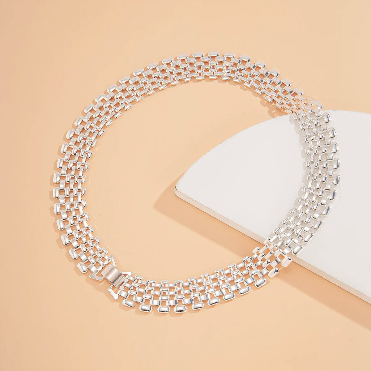 Exaggerated Cuban Chunky Thick Chain Necklace for Women High Quality Big Iron Metal Choker Link Grunge Jewelry Steampunk Men New