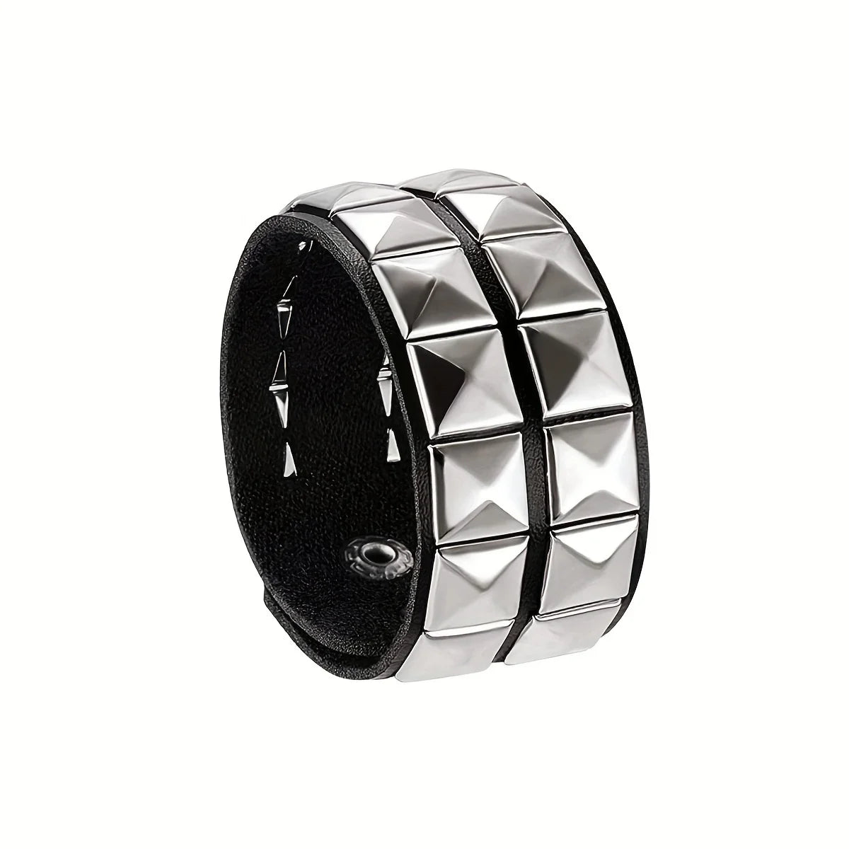 Punk Hip-Hop Gothic Nail Bracelet Rivets Casual Couple Bracelet Party New Year's Christmas Valentine's Day Birthday Gift