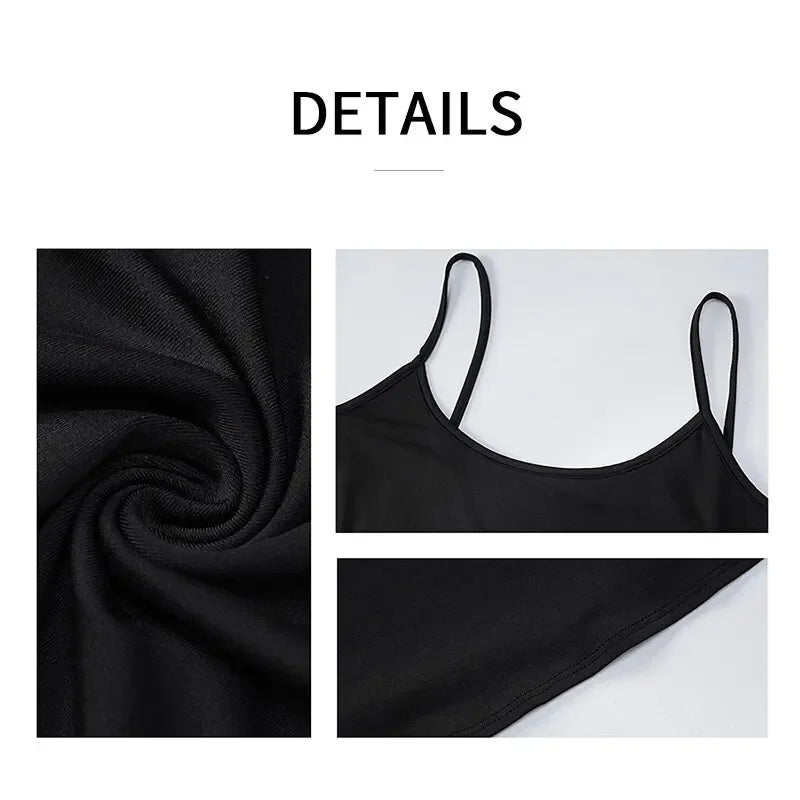 New High Elastic Tight Casual Skirt Sleeveless Sexy Long Suspender Butt Lift Fishtail Dress