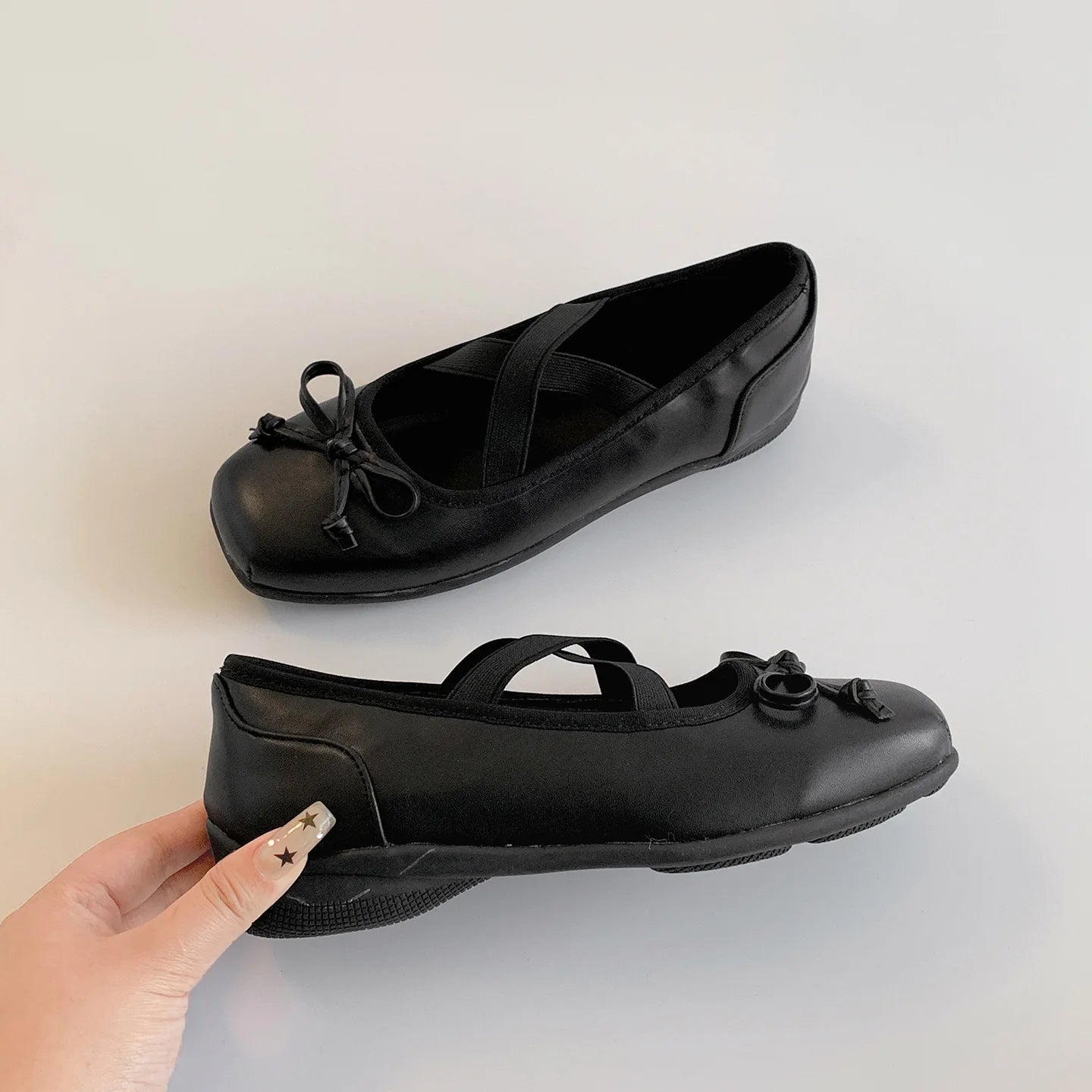 Autumn New Flats Women Mary Jane Shoes Ladies Shallow Comfort Slip on Soft Leather Eelgant Dress Ballet Shoes Zapatos De Mujer