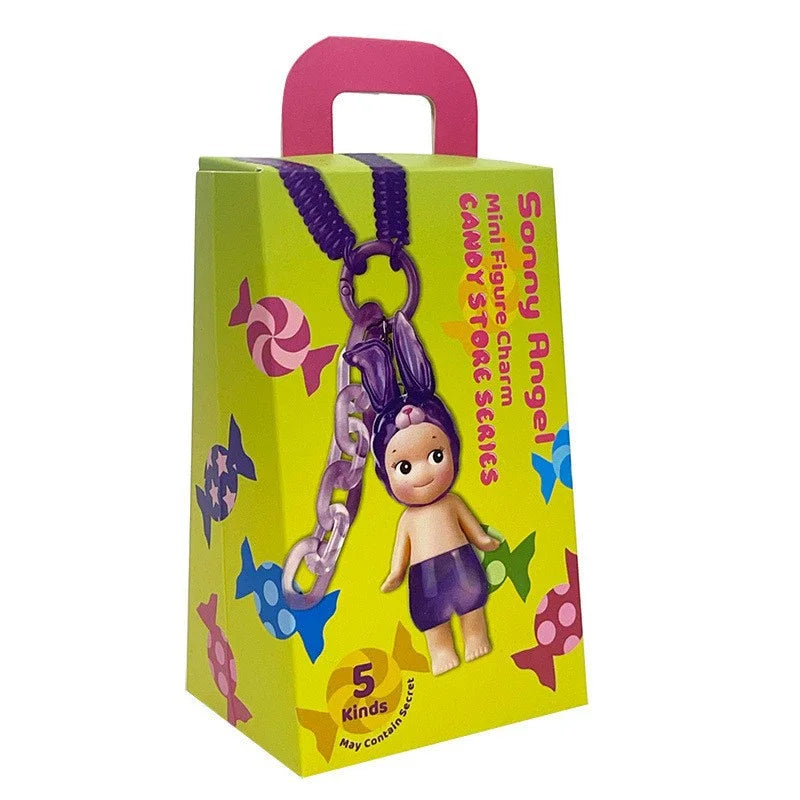 Candy House Angel Keychain Blind Box Doll Bag Pendant Handmade Creative Cartoon Gift Mystery Boxes