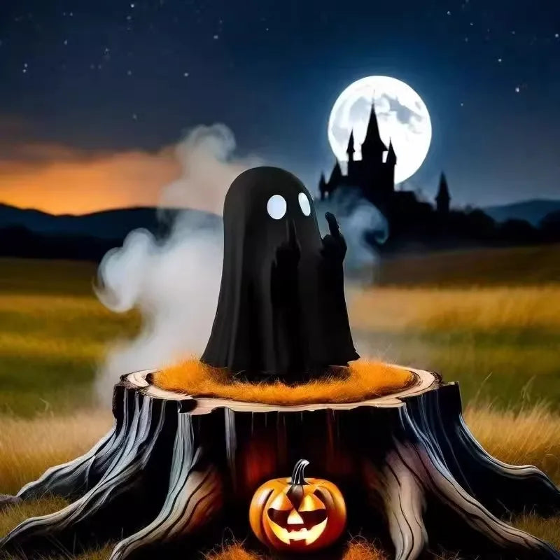 Cute ghost ornament, suitable for office desk decoration, a multifunctional and unique gift for family and friends on Halloween,