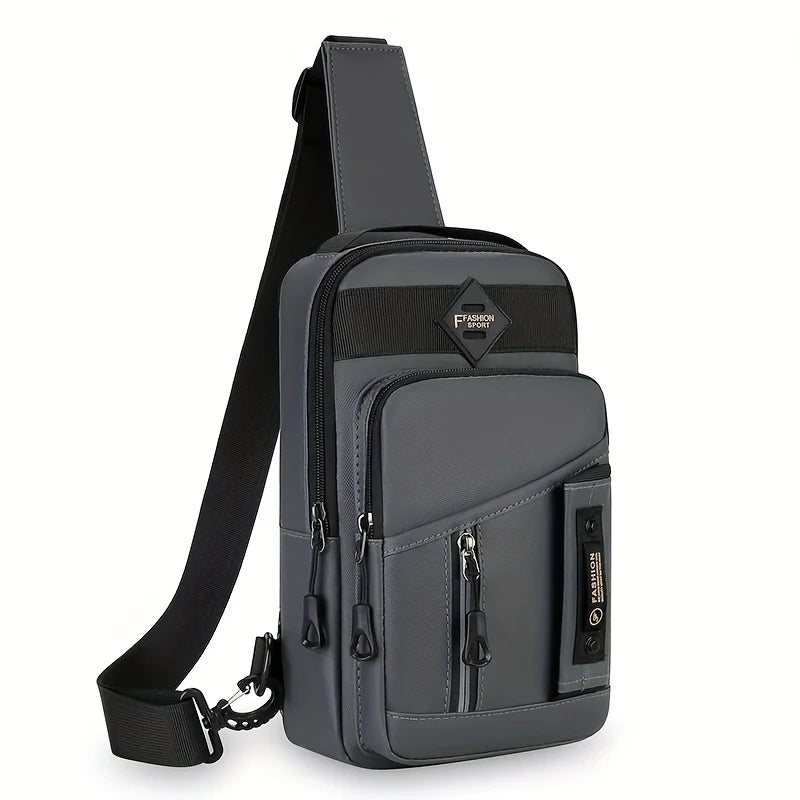 Men Shoulder Bags Chest Bag Multifuncional Crossbody Bags Travel Sling Bag