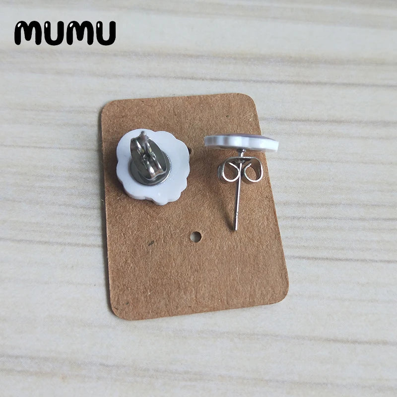 New Haunted Mansion Stud Earring Movie Epoxy Jewelry Resin Acrylic Earrings Handmade Gifts Fans