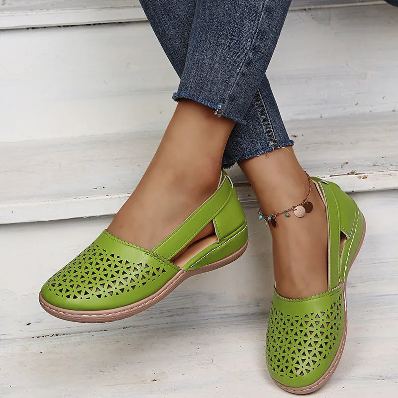 Women Hollowed Out Wedge Women's Shoes with Platform Casual Hiking Women Shoes Beach Sandal Sandalias De Mujer