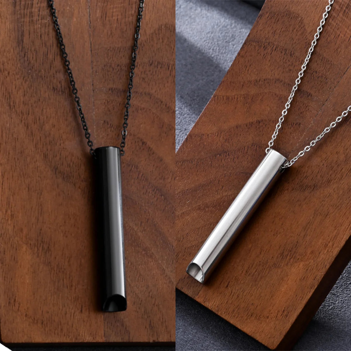 UILZ Personalized Domineering Triangle Spearhead Men's Couple Alloy Retro Hip-hop Arrow Necklace Pendant Jewelry