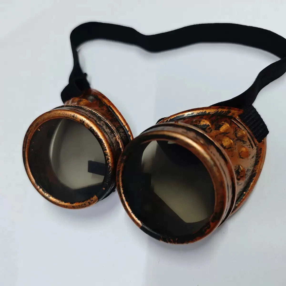 Retro steampunk goggles Cosplay glasses rivet windproof riding glasses