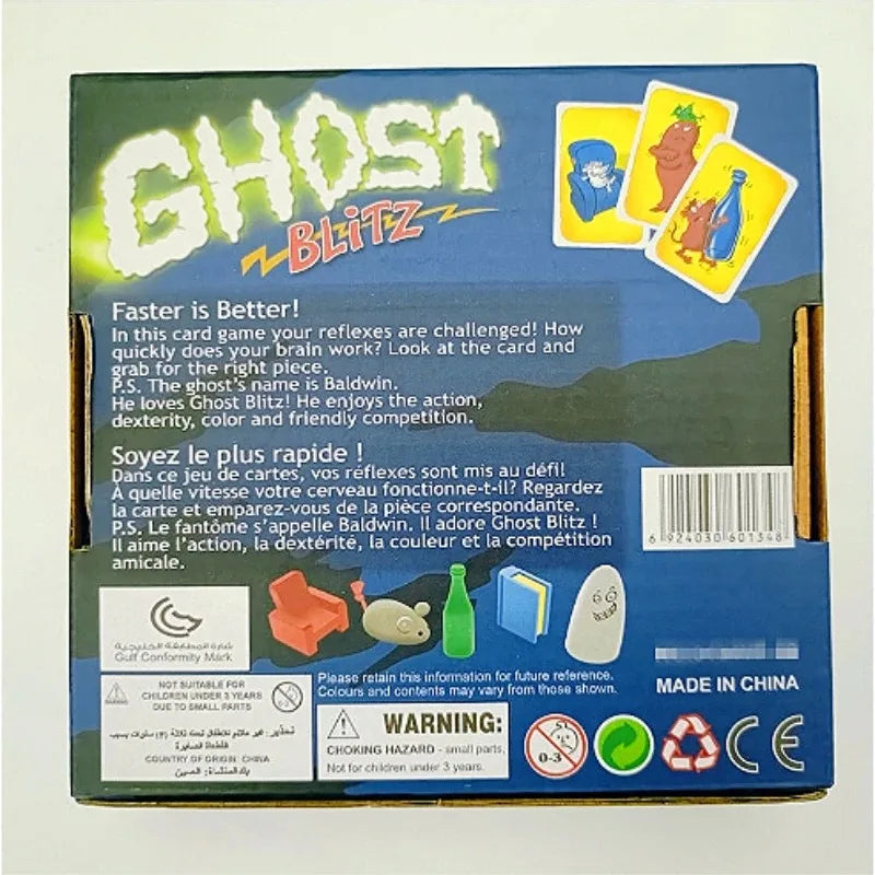 Geistes Blitz Family Party Fun with Ghost Blitz Board Cards Game, Very Popular and Funning Family Party Cards Game