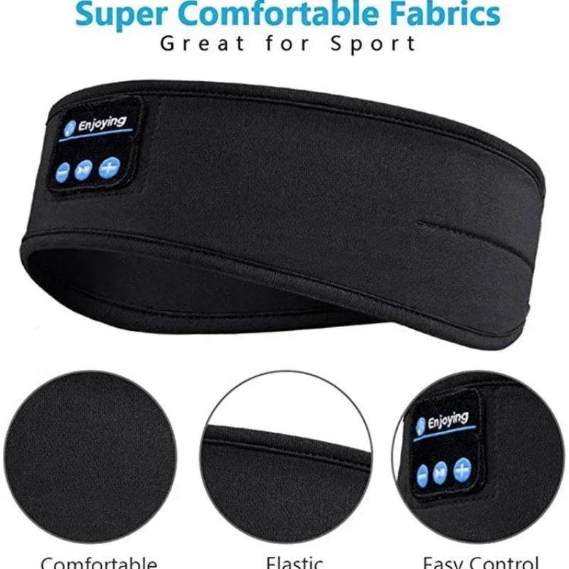 Sleep headset Bluetooth headband wireless music sports headband built-in sleep music eye mask