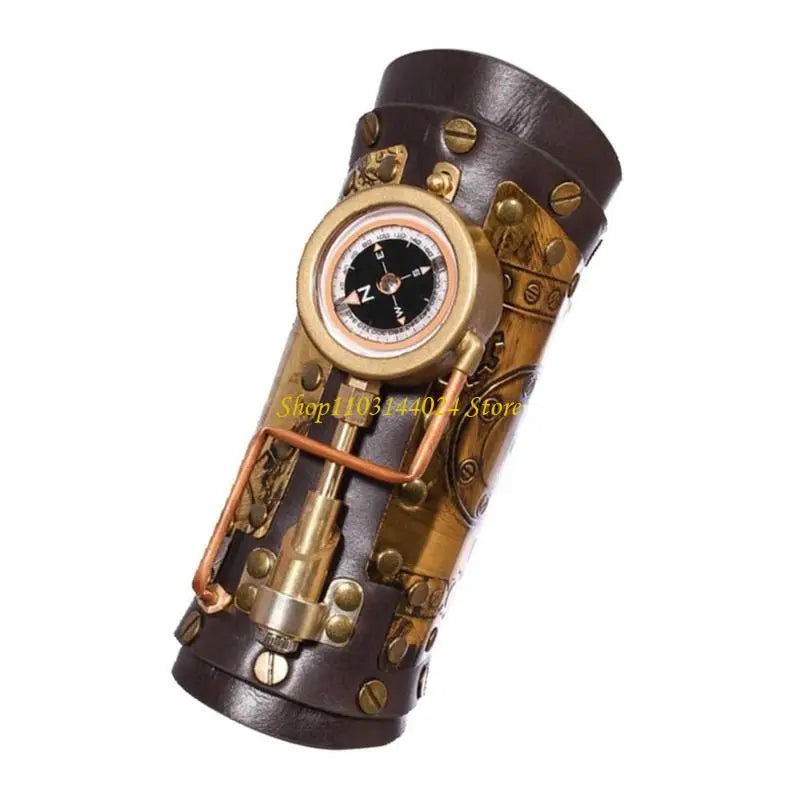 Medieval Steampunk Wristband Wrist Cuffs for Themed Parties and Everyday Fashion Photo Props