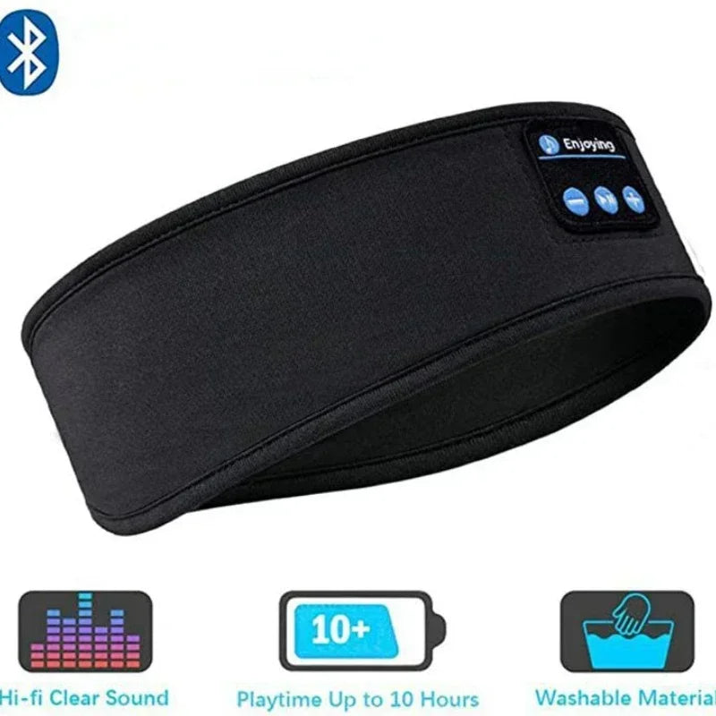 Sleep headset Bluetooth headband wireless music sports headband built-in sleep music eye mask