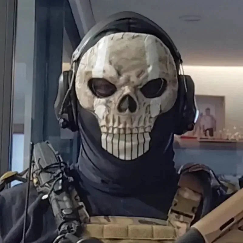 Ghost Skull Full Mask☆★☆★Halloween