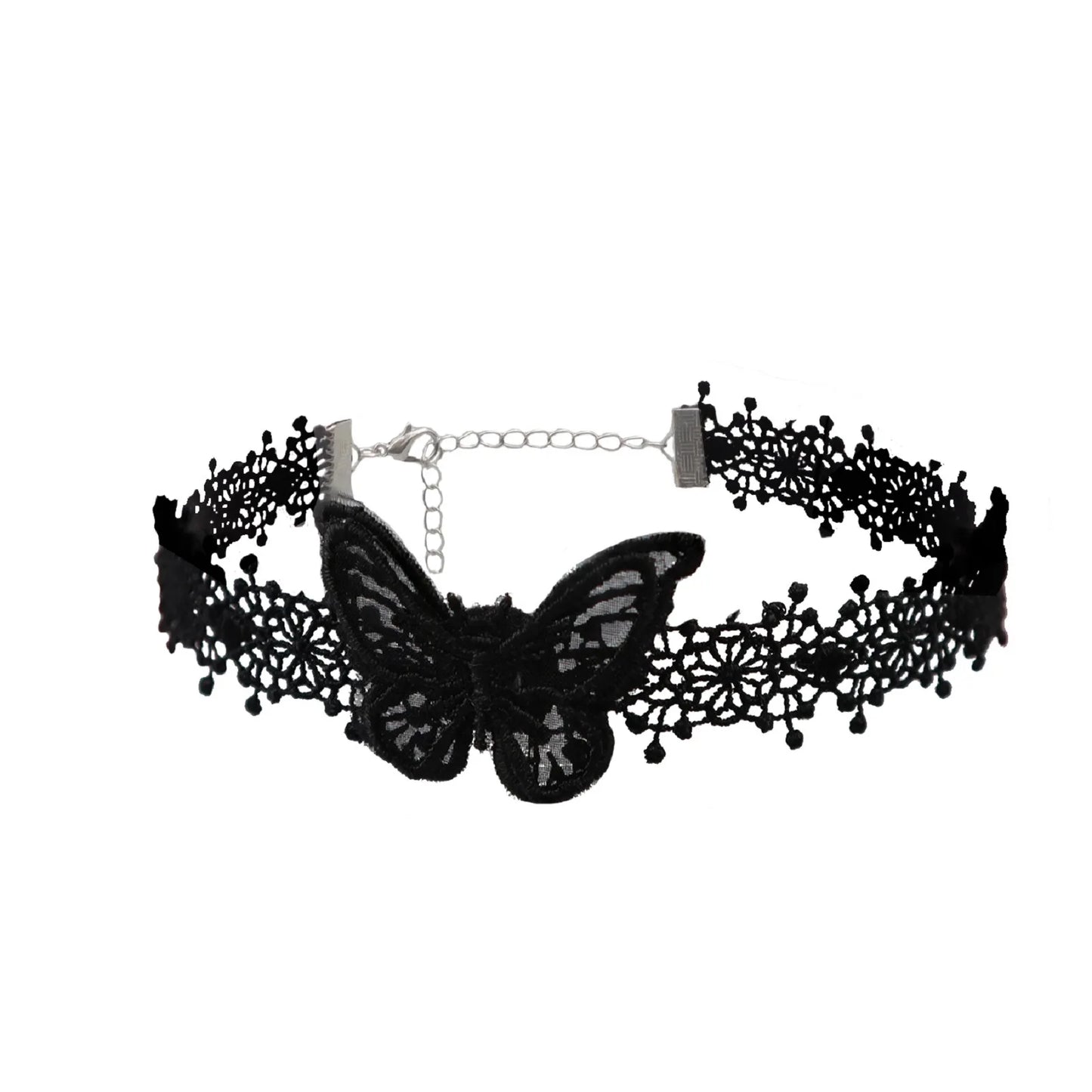 Lady Chokers Leaf Tassel Women Neck Jewelry Accessory Girl Lace Gothic Vintage Sexy Fashion Velvet Rose Beads Flower Necklace