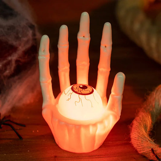 1-10PCS  Table Decoration Prop Pumpkin Light  Ghost Hand for Haunted House Scene Setup and Holiday Atmosphere Halloween