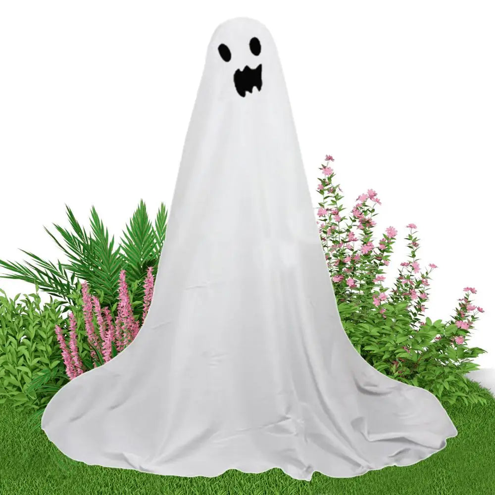 Light Up Ghost Holiday Theme Outdoor Decor 65 Inch Haunted House Ghost Decoration For Outdoor Garden Cemetery Indoor Halloween