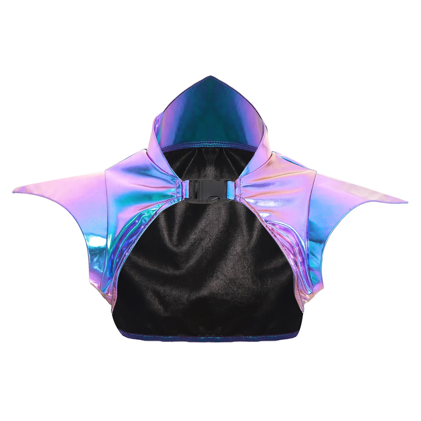 Women Shiny Metallic Gothic Armor Shrug Steampunk Gothic Shoulder Epaulet Alien Robot Astronaut Shrug Crop Top Halloween Costum