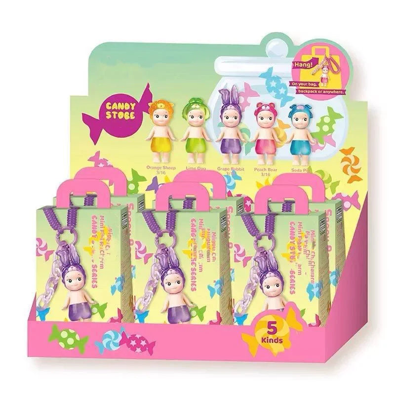 Candy House Angel Keychain Blind Box Doll Bag Pendant Handmade Creative Cartoon Gift Mystery Boxes