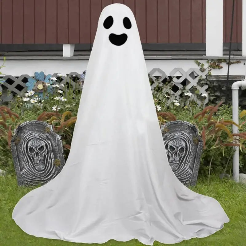 Light Up Ghost Holiday Theme Outdoor Decor 65 Inch Haunted House Ghost Decoration For Outdoor Garden Cemetery Indoor Halloween