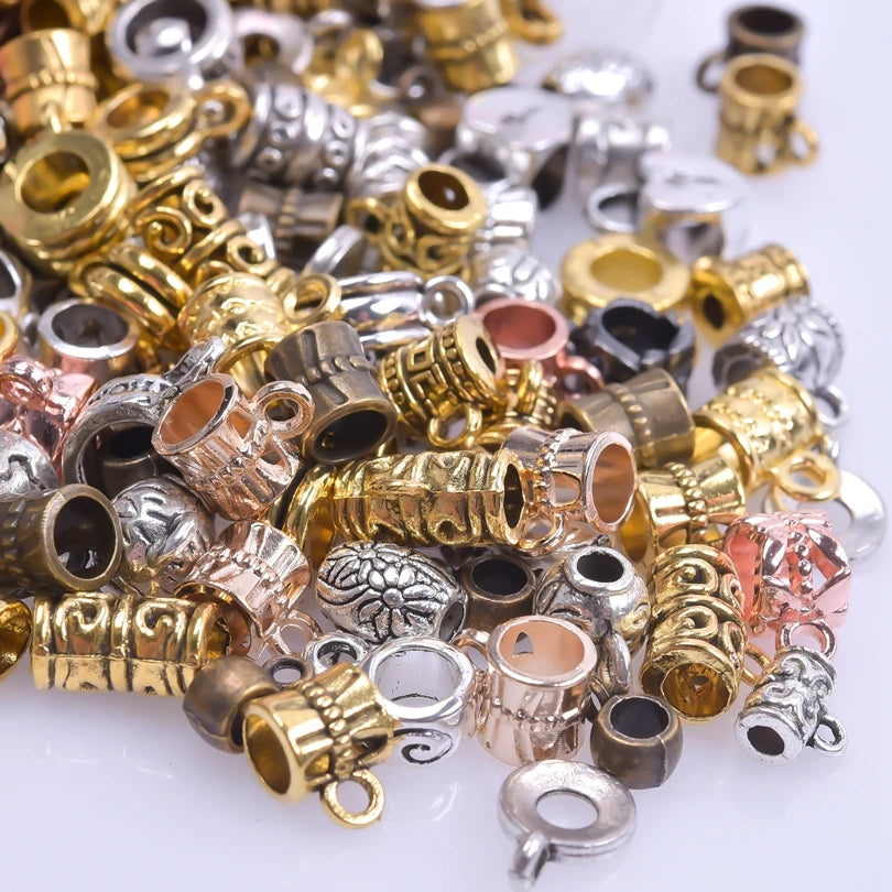 20PCS Steampunk Charm Alloy Tools Mixed Antique Bronze Spanner,Ruler,Hammer Pendants DIY Craft Jewelry Making Supplies Accessory