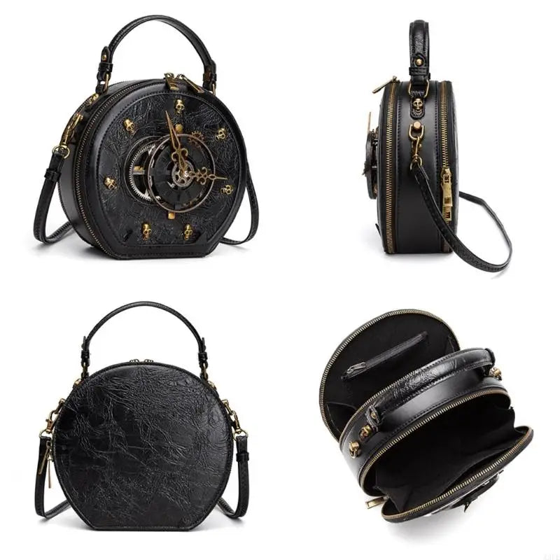 Bag Retro Crossbody Bag Gothic Shoulder Bag Handbag Clock Bag Steampunk Bag for Everyday