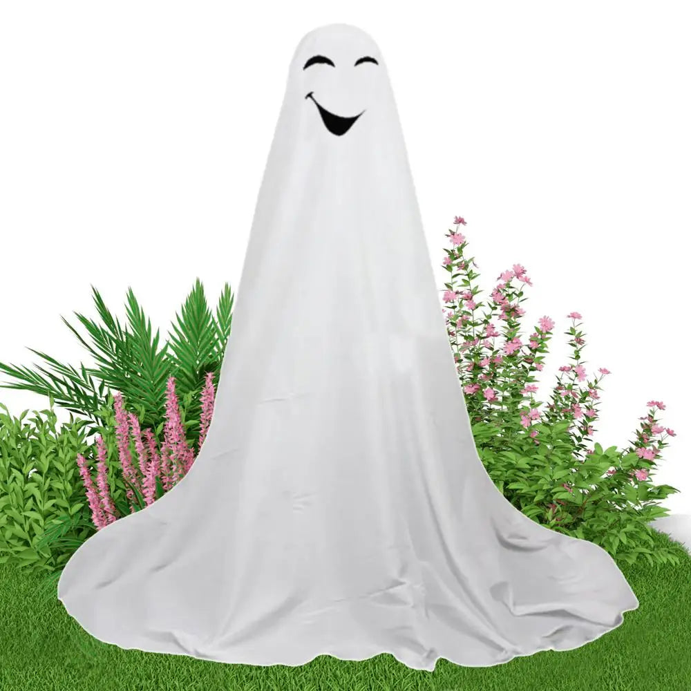 Light Up Ghost Holiday Theme Outdoor Decor 65 Inch Haunted House Ghost Decoration For Outdoor Garden Cemetery Indoor Halloween