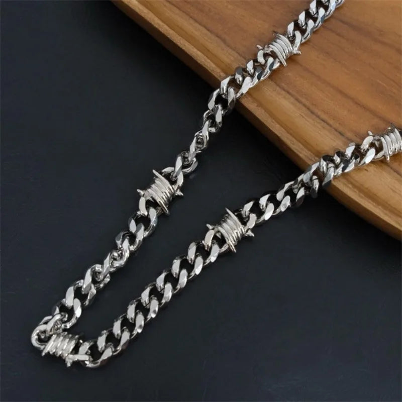 Biker Wallet Chain for Men Boyfriend, Heavy Duty Pocket Chain with Round Clasp, Men Chains for Jeans, Pants Clothing Accessories