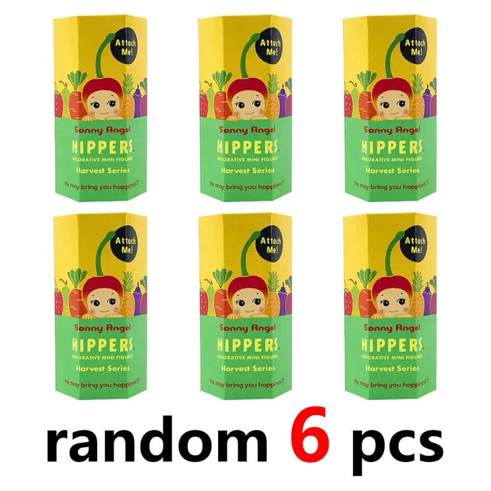 Angel Blind Box Toys Series Fruit and Vegetable Anime Figures Ornaments Dolls Children Gift Mobile Phone Accessories