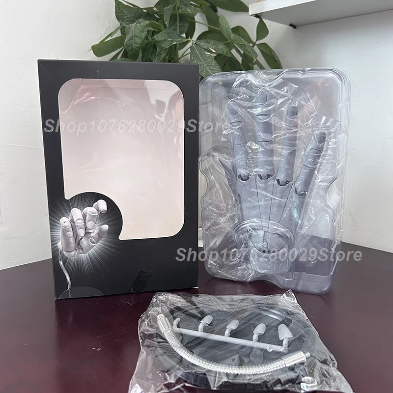 1:1 Hand Joint Super Movable Model Simulation Hand White Grey Hand Left Right Draw Sketch Art Painting Action Figure Model Toys