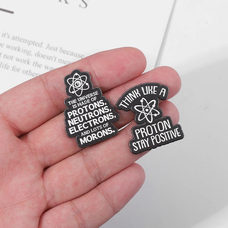 3-6 Pcs/Set Goth Enamel Pin Ghost Black Cat Moth Witch Punk Brooches Horror Snake Badges Lapel Skeleton Jewelry Gifts Halloween