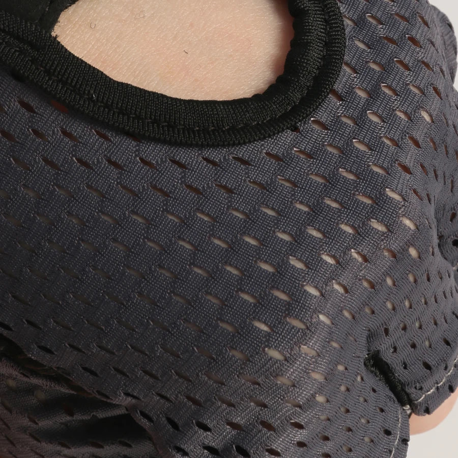 Half Finger Gloves Ice Silk Breathable Gym Fitness Women Men Anti-Slip Pad Cycling Fingerless Gloves Bicycle