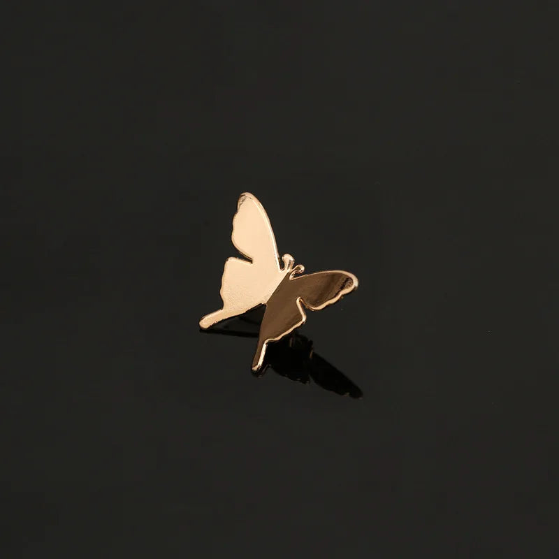 Fashion Alloy Women Men Enamel Brooches Pin Glasses Sunglasses Frame Openwork Scissor Aircraft Badge Clothing Accessories