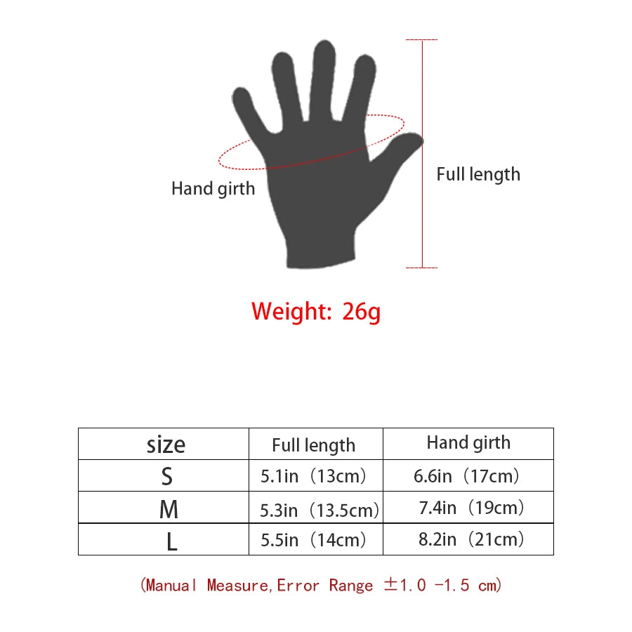 Half Finger Gloves Ice Silk Breathable Gym Fitness Women Men Anti-Slip Pad Cycling Fingerless Gloves Bicycle