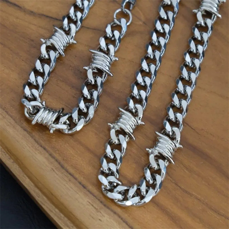 Biker Wallet Chain for Men Boyfriend, Heavy Duty Pocket Chain with Round Clasp, Men Chains for Jeans, Pants Clothing Accessories