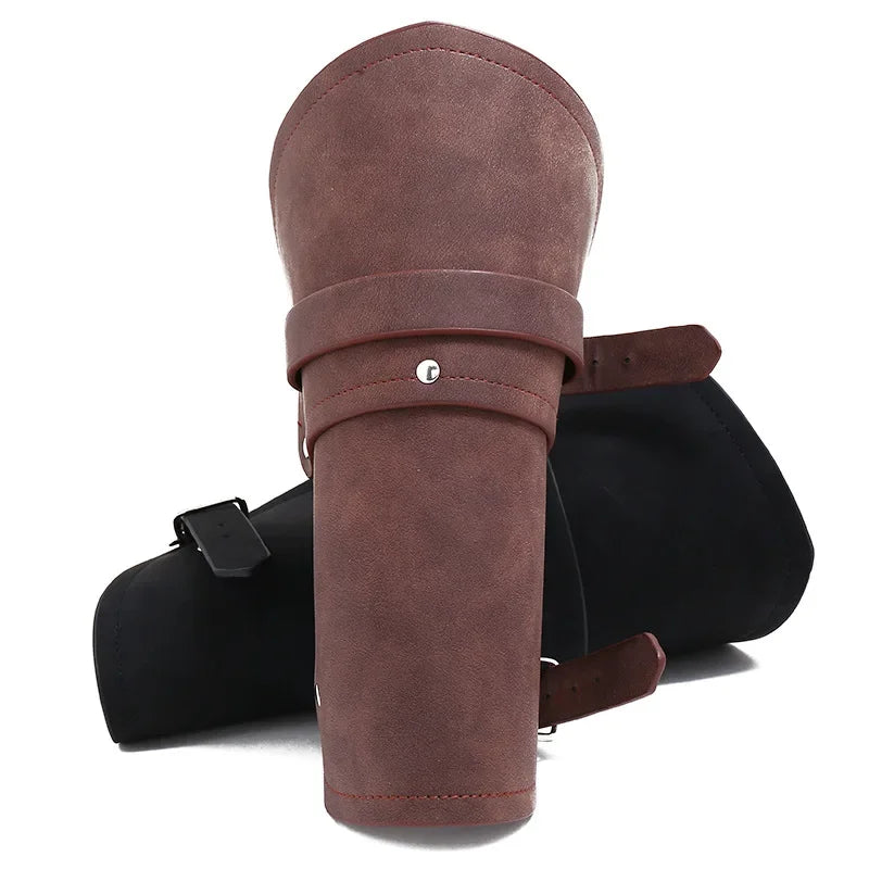 Medieval Armor Gloves Wide Cuff Bracers Bracelet Men Steampunk Warrior Gauntlet Knights Templar Leather Cosplay Props Wristbands