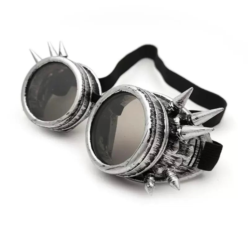 Retro steampunk goggles Cosplay glasses rivet windproof riding glasses