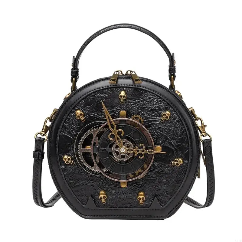 Bag Retro Crossbody Bag Gothic Shoulder Bag Handbag Clock Bag Steampunk Bag for Everyday
