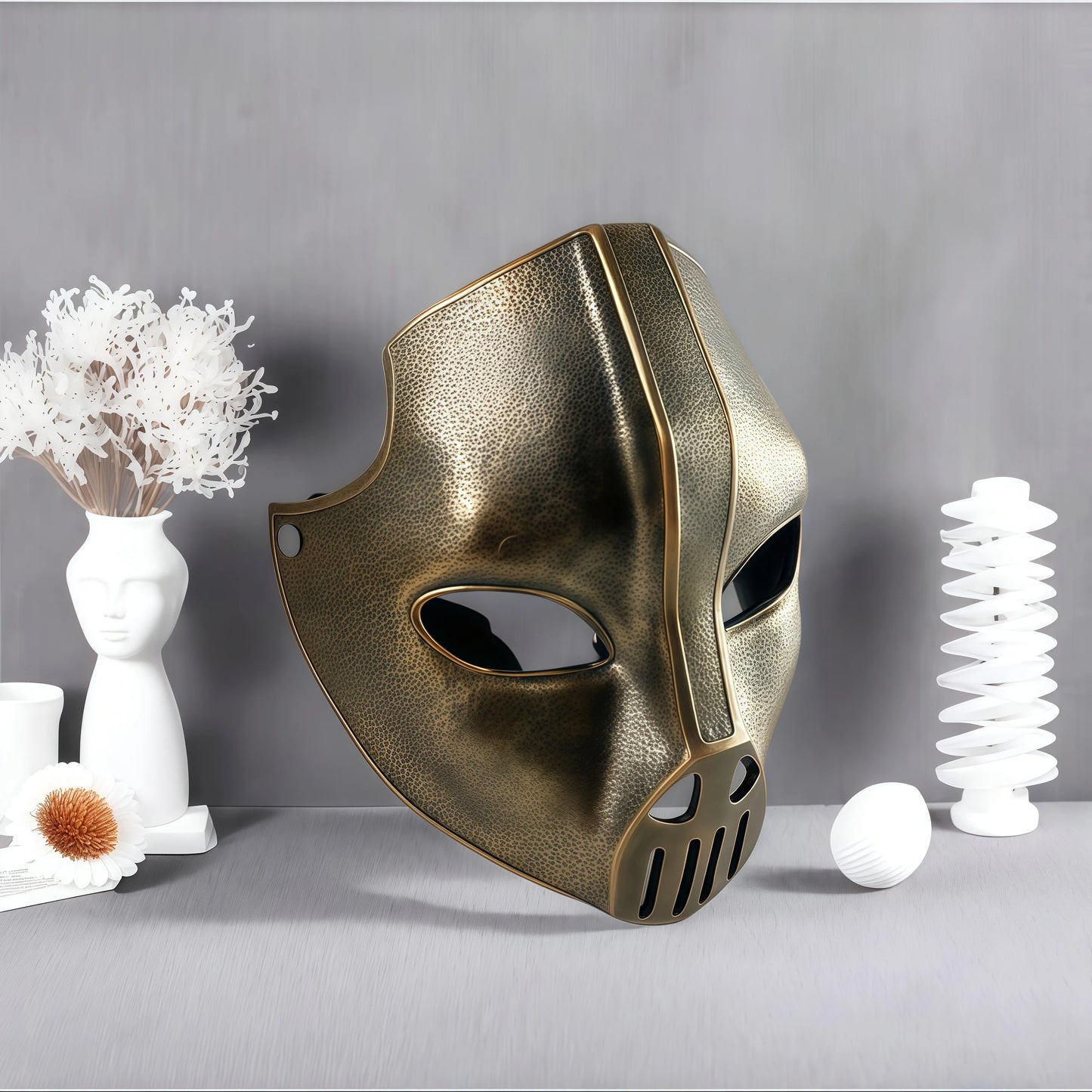Handmade Resin Craft Masks. Halloween