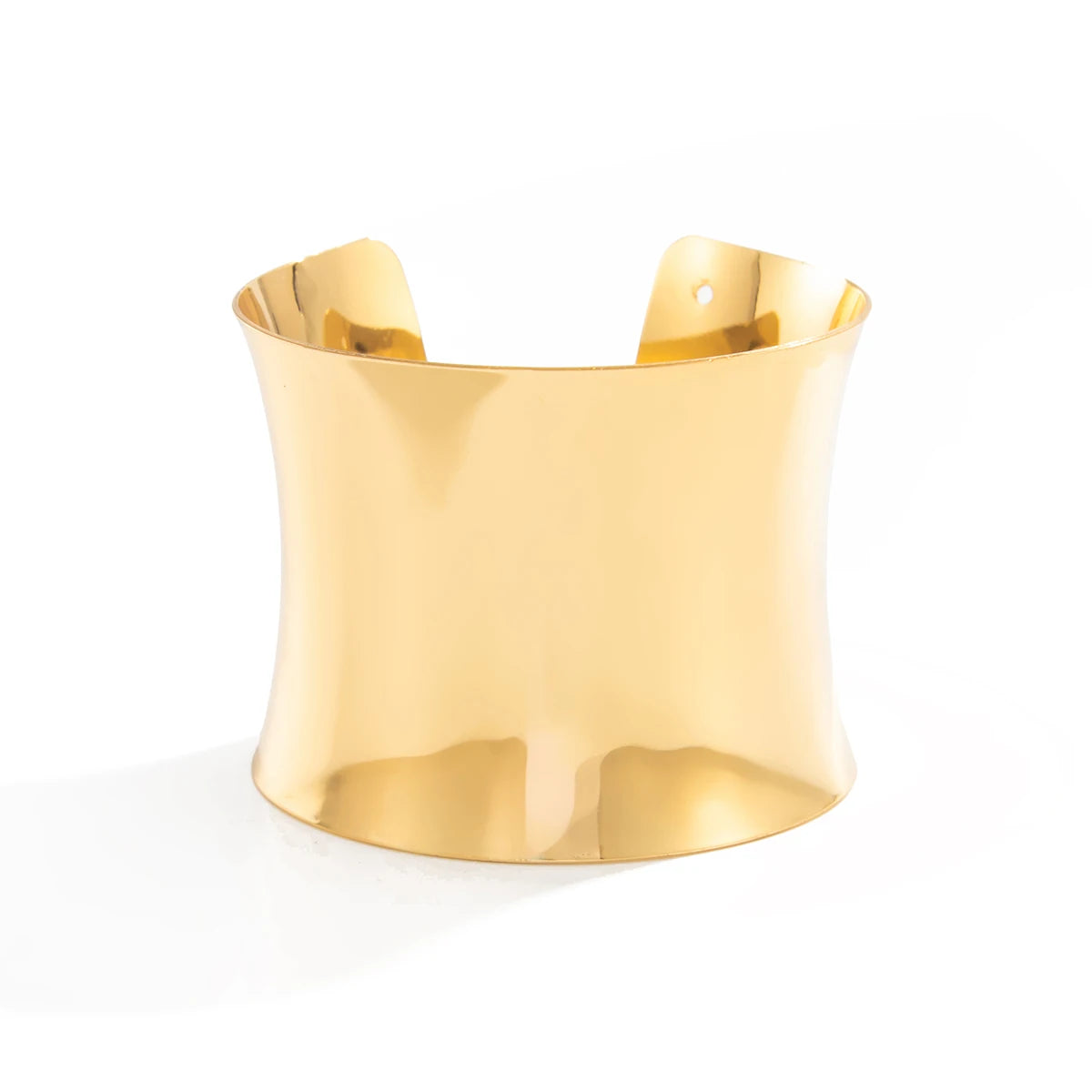 Ingemark Exaggerated Stacking Alloy Wide Bangles for Women Vintage Irregular Open Cuff Armband Bracelets Party Jewelry