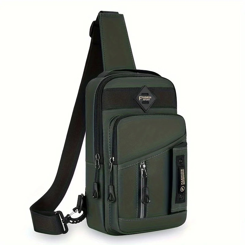 Men Shoulder Bags Chest Bag Multifuncional Crossbody Bags Travel Sling Bag