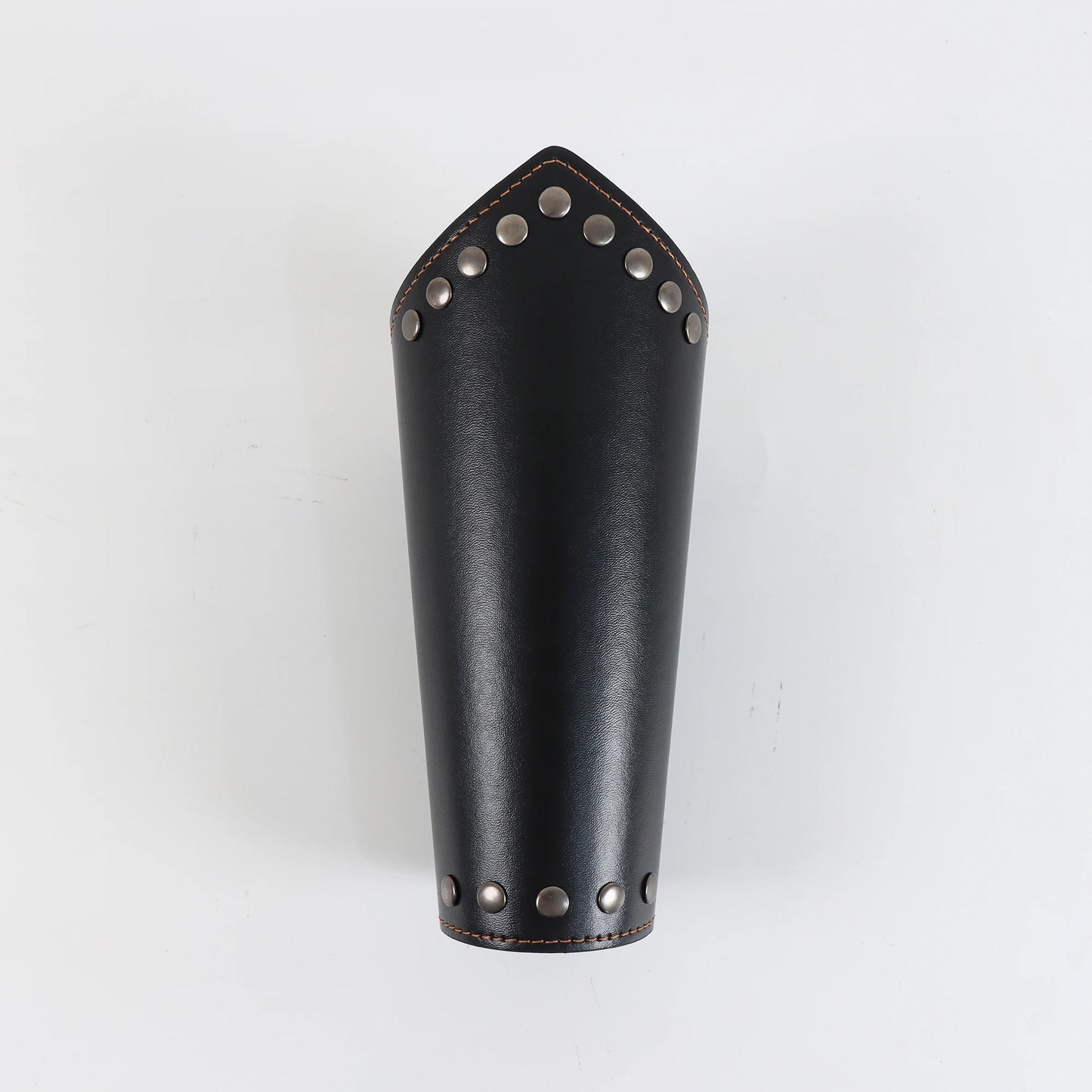 Men Medieval Cosplay PU Leather Armor Arm Warmers Lace-Up Viking Pirate Knight Gauntlet Wristband Bracer Steam Punk Accessories