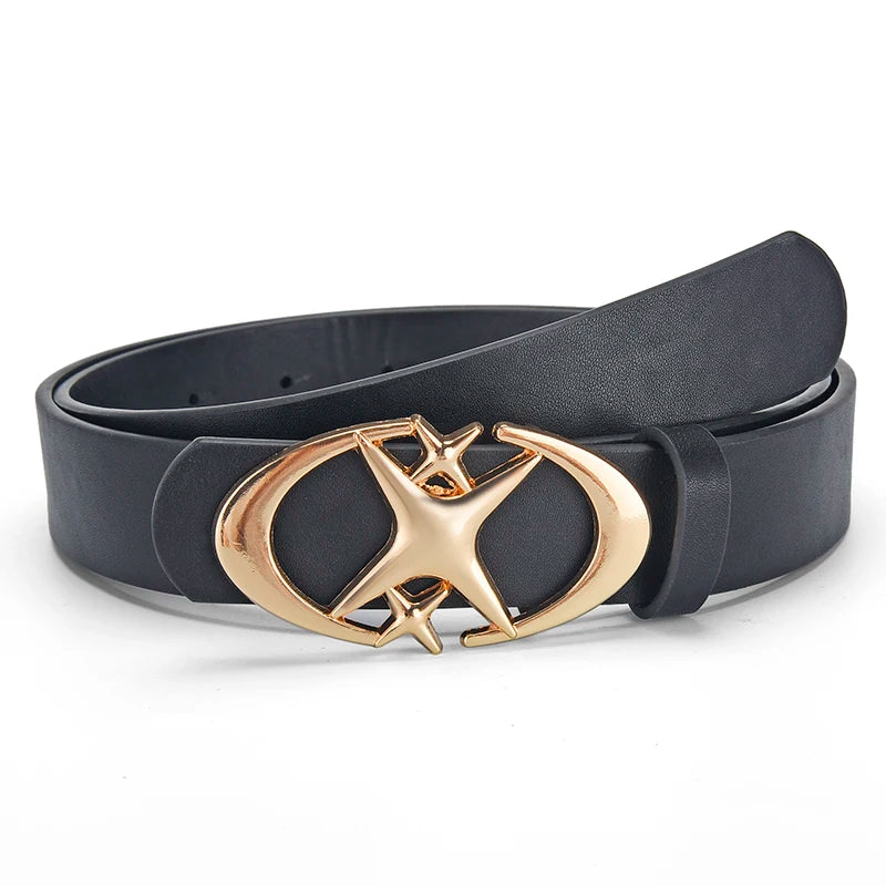 Designer Belts for Women High Quality Luxury Unisex Jeans Men Gift Belt Female Y2K Shinny Sequin Strap Dress Waistband Western