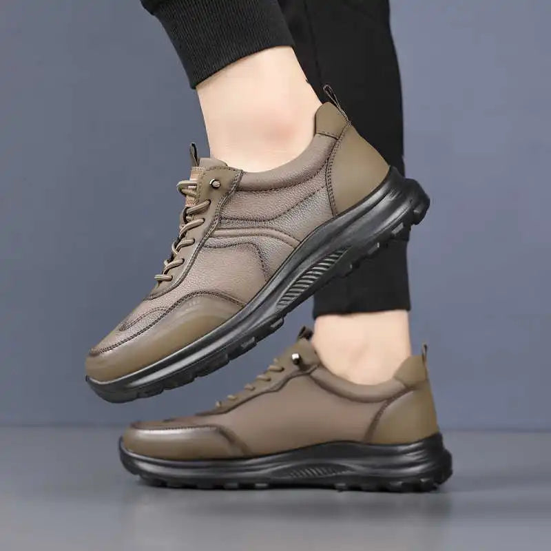 Lace-up With Ties Dressing Shoes For Men Heels Special Offers Dress Sneakers Sports Sapatos Seasonal Tenid Runner